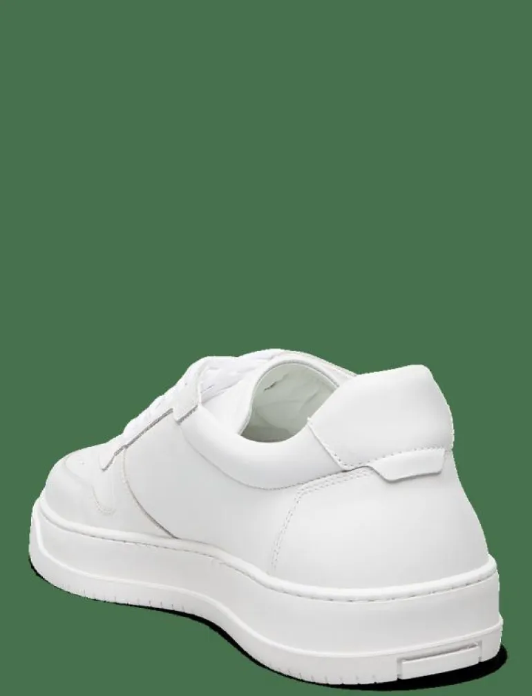 Legacy - White Leather - Låga sneakers