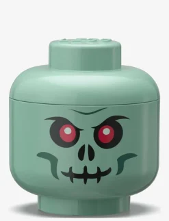 LEGO STORAGE HEAD (MINI) - GREEN SKELETON - Förvaringslådor