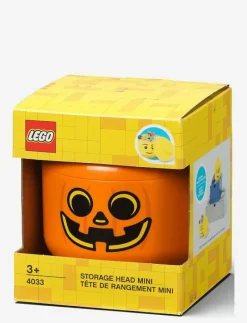 LEGO STORAGE HEAD (MINI) - PUMPKIN - Förvaringslådor