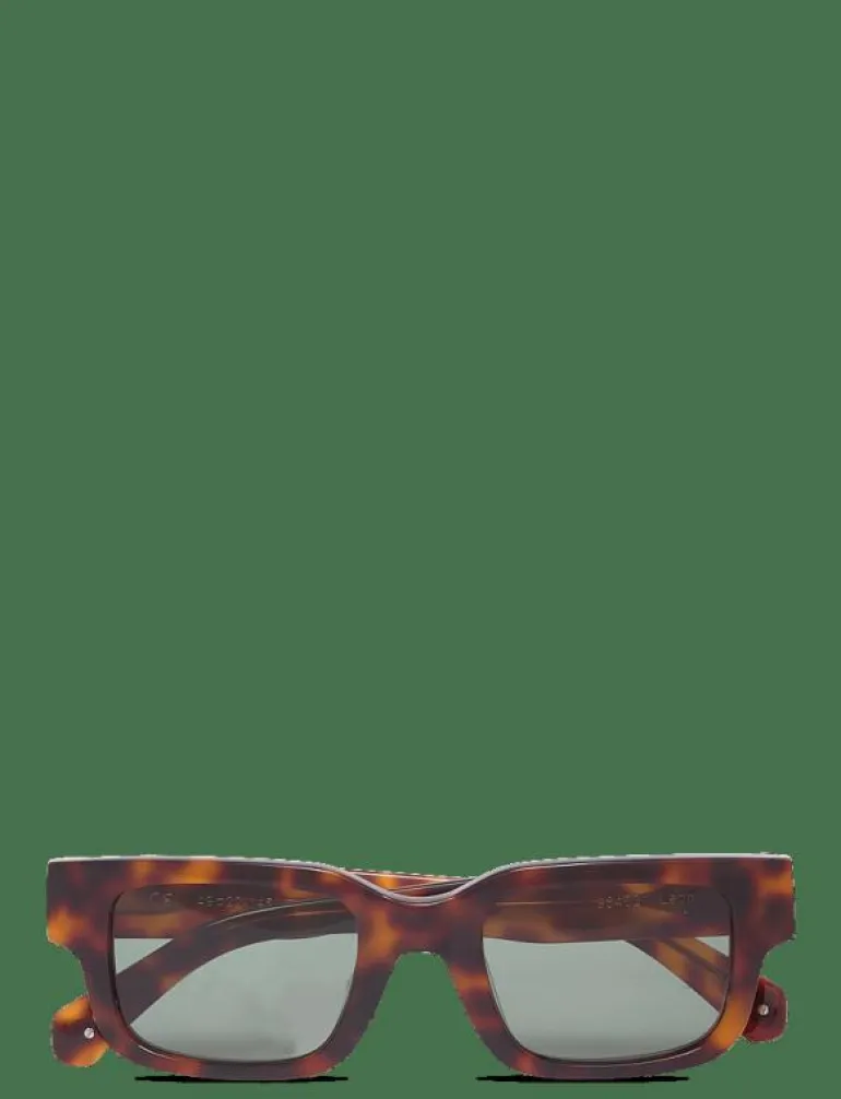 Leon tortoise green - Fyrkantiga