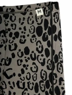 Leopard aop brushed jersey leggings - Leggings