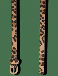 Leopard leather belt - Skärp