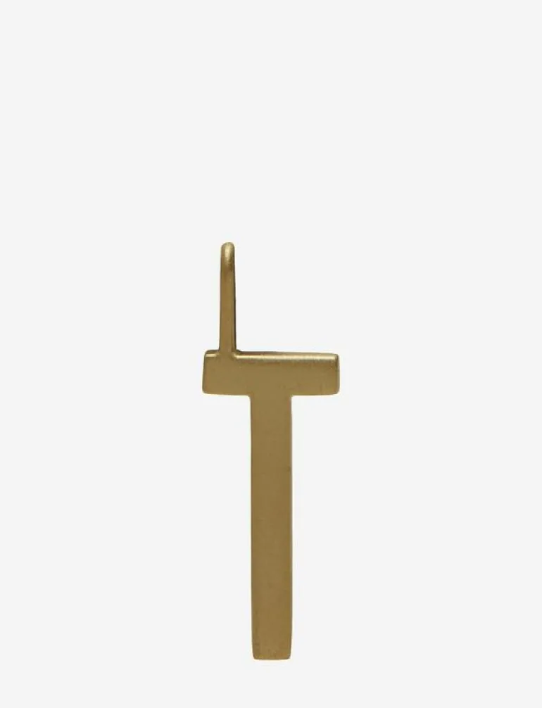 Letter for initial necklace A-Z (18K Gold-plated) - Hänge & Berlock
