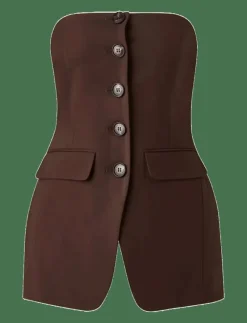 Lex tailored bustier top - Långärmade t-shirts