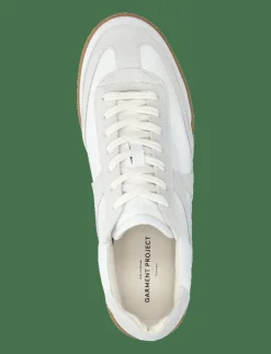 Liga - White Leather - Låga sneakers