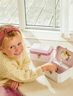 Lillie and Ellie - Music Box - Unicorn - Smyckeskrin