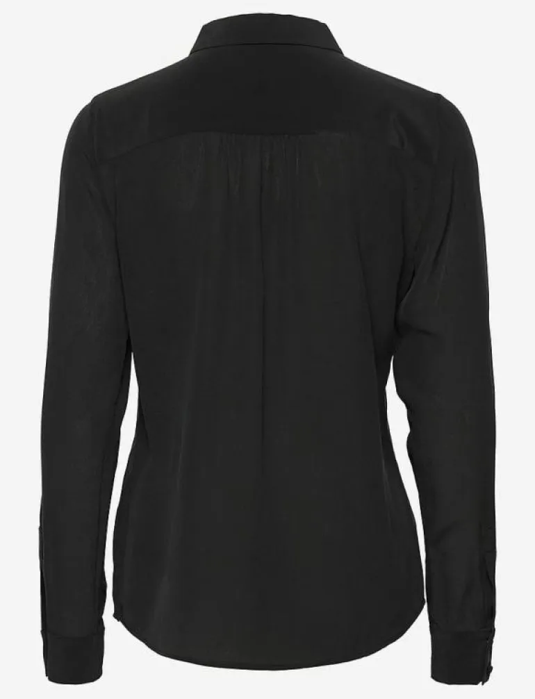 LillieBBCorinna silkshirt - Långärmade