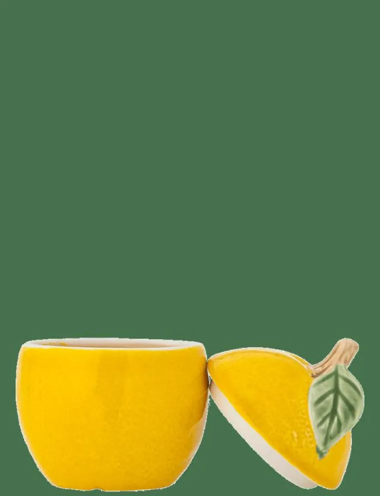 Limone Jar w/Lid - Förvaringsburkar