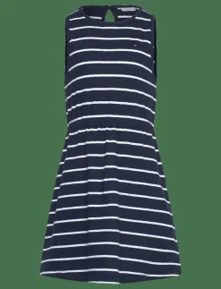 LINEN JERSEY DRESS SLVLS - Ärmlösa vardagsklänningar