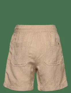 LINEN VISCOSE SHORT - Shorts