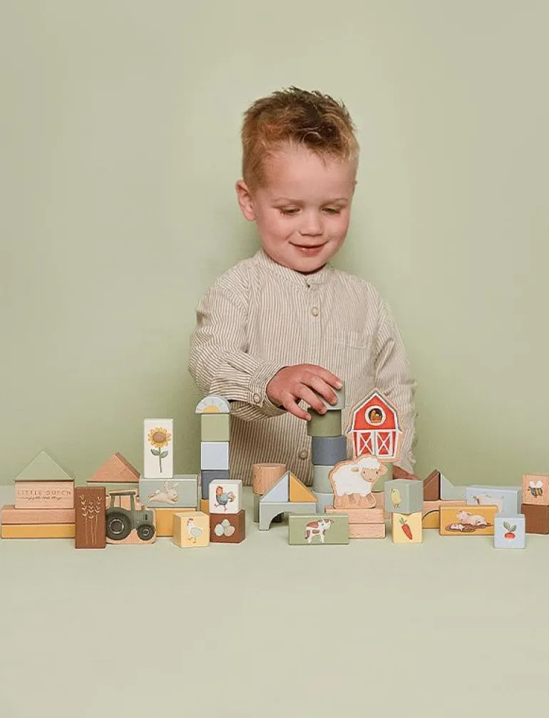 Little Dutch - Building Blocks Little Farm - Byggklossar
