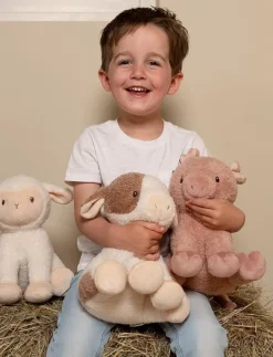 Little Dutch - Cuddle Pig 17cm Little Farm - Mjukisdjur