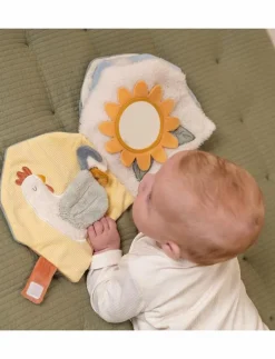 Little Dutch - Soft activity book Little Farm - Interaktiva leksaker