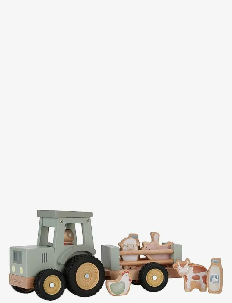 Little Dutch - Tractor with trailer Little Farm - Traktorer
