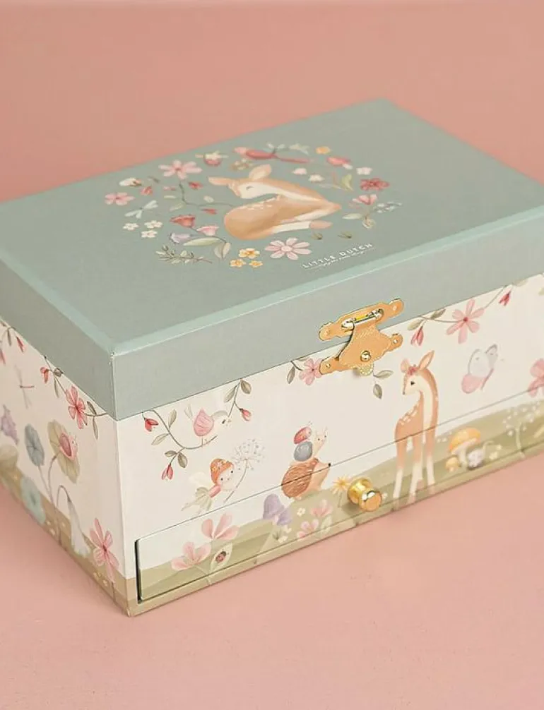 Little Dutch Jewellerybox Deer Forest Friends - Smyckeskrin