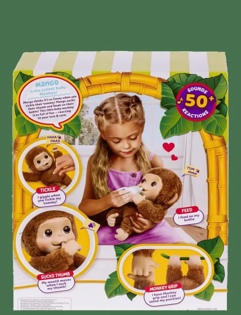LITTLE LIVE PETS MY BABY MONKEY - Interaktivt djur