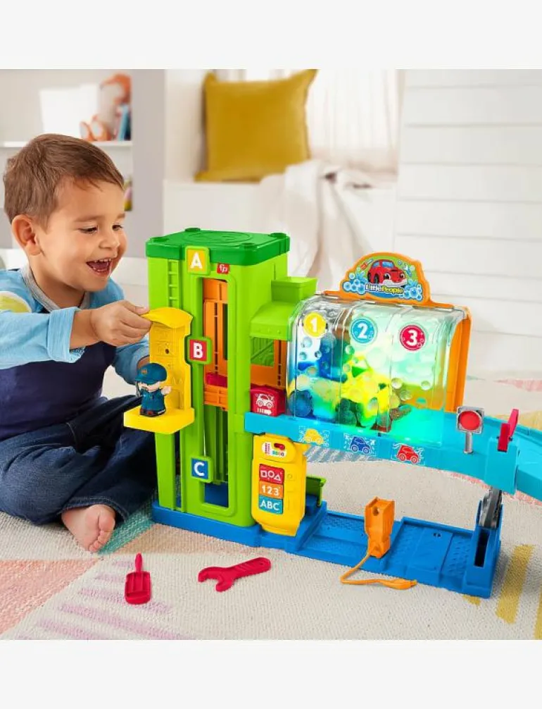 LITTLE PEOPLE LP SS Car Center- NORDICS - Lekset