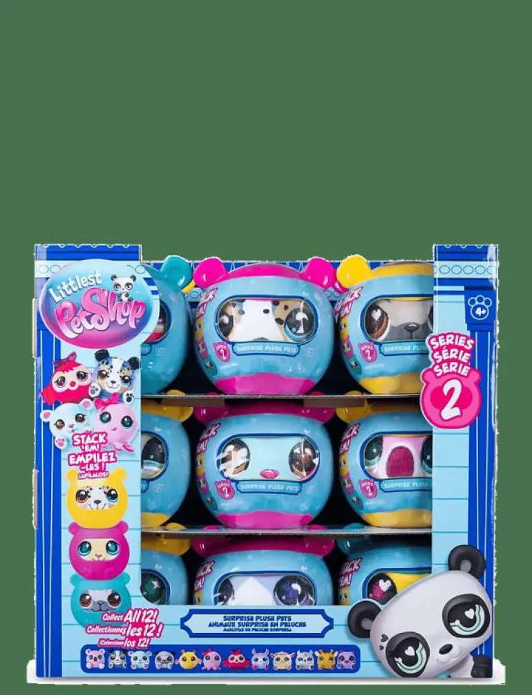 LITTLEST PET SHOP SURPRISE PLUSH PETS ASS CDU W2 - Mjukisdjur