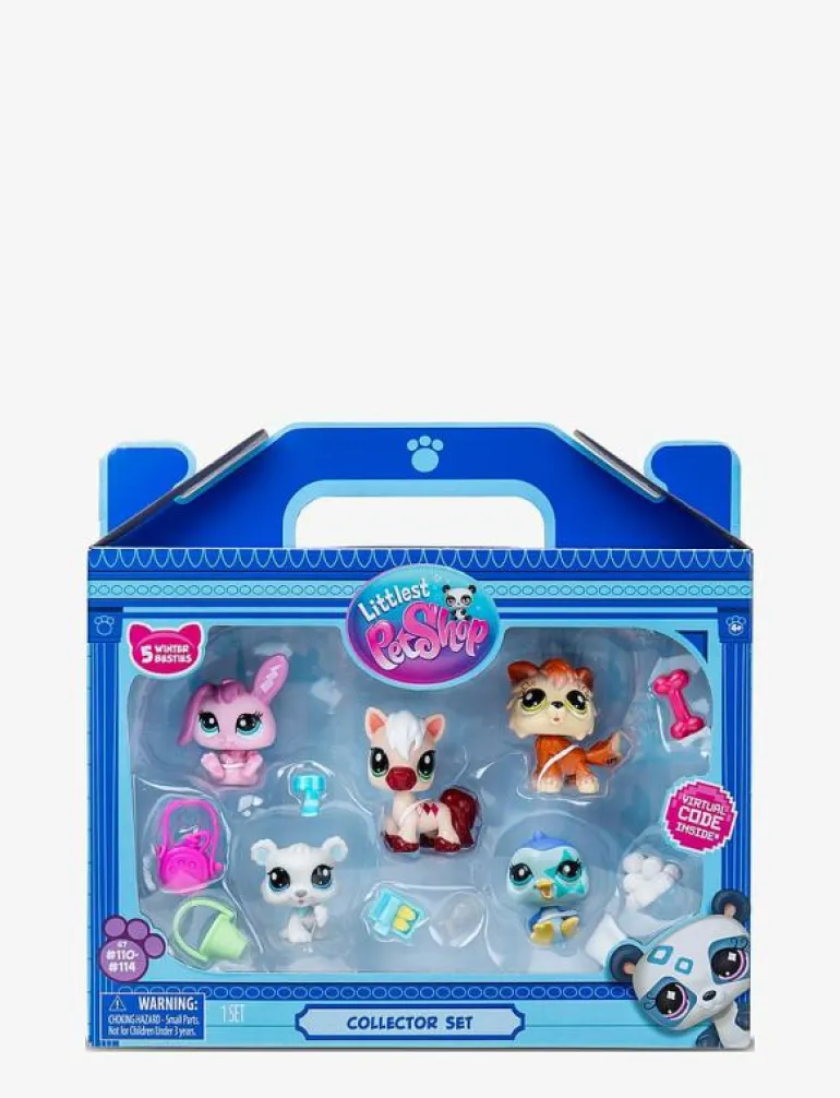 LITTLEST PET SHOP WINTER BESTIES COLLECTORS 5 PK - Lekset
