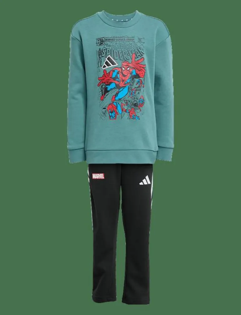 LK MRVL SM JOG - Set med långärmad t-shirt