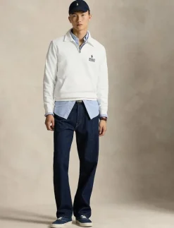 Logo Fleece Collared Sweatshirt - Stickat
