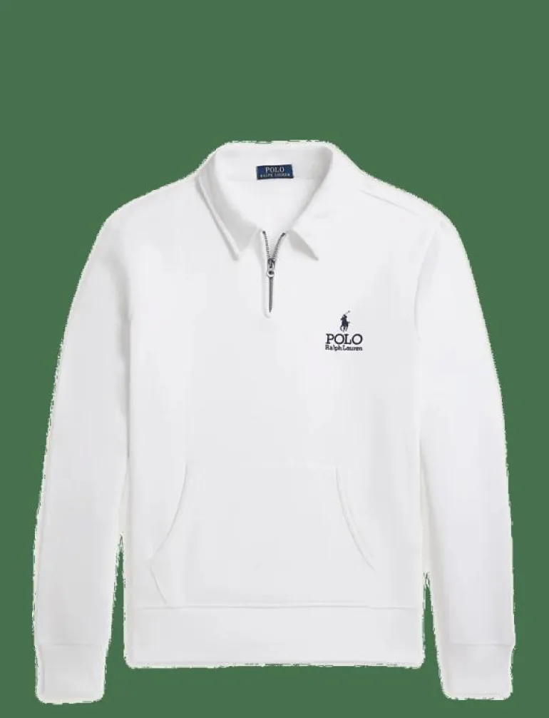 Logo Fleece Collared Sweatshirt - Stickat