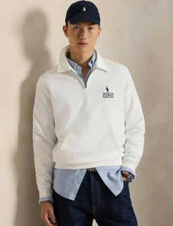 Logo Fleece Collared Sweatshirt - Stickat