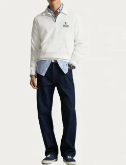 Logo Fleece Collared Sweatshirt - Stickat