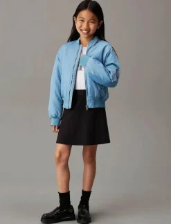 LOGO TAPE FLARE PUNTO SKIRT - Kort kjol