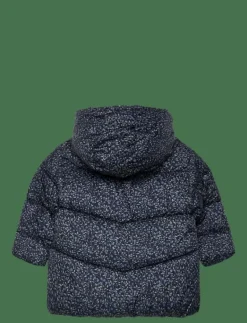 Long padded floral anorak - Dunjackor & fodrade jackor