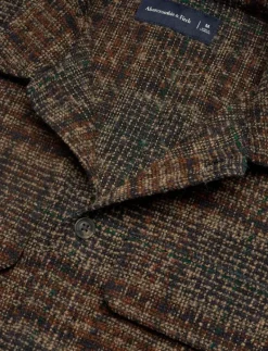 LONG SLEEVE BOUCLE OVERSHIRT - Jackor & rockar