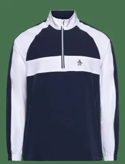 Long Sleeve 1/4-Zip Colour Block Jacket - Golfjackor