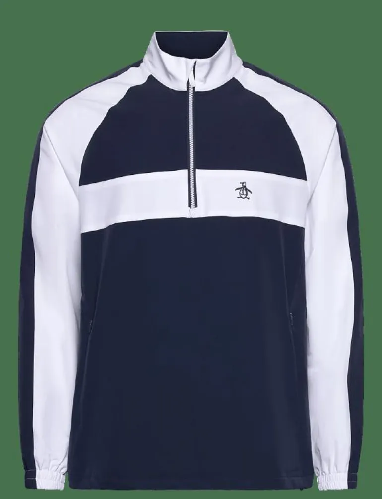 Long Sleeve 1/4-Zip Colour Block Jacket - Golfjackor