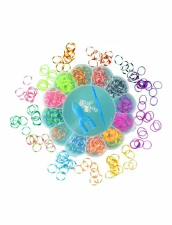 LOOM BANDS w TOOLS 360pcs - Pysselset
