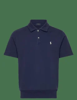 Loopback Fleece Polo-Collar Sweatshirt - Kortärmade pikéer