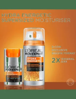 L'Oréal Paris Men Expert Hydra Energetic 24H Anti-Tiredness Moisturiser 50 ml - Ansiktsvård