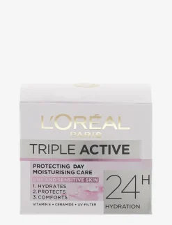 L'Oréal Paris Triple Active Day Cream Dry & Sensitive Skin 50 ml - Ansiktsvård