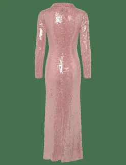 LOREL SEQUIN MESH MIDI DRESS - Midiklänningar