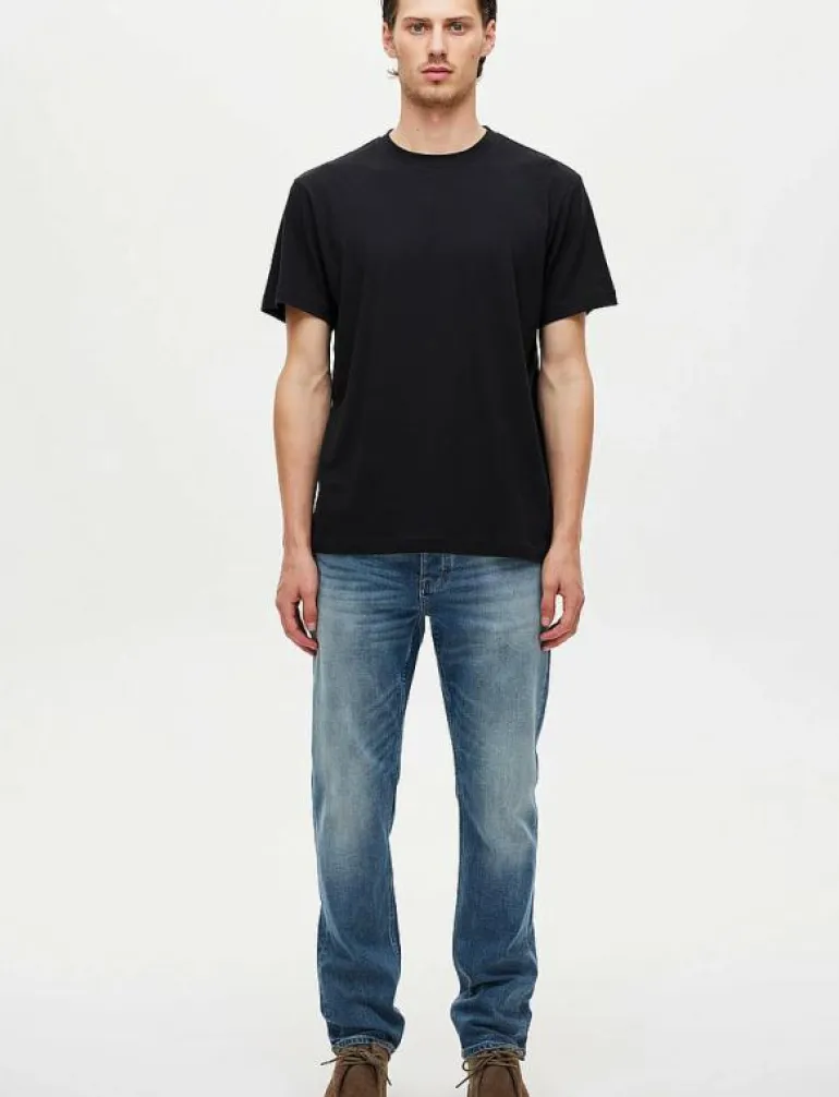 LOU STRAIGHT NOWHERE MID VINTAGE INDIGO - Regular jeans