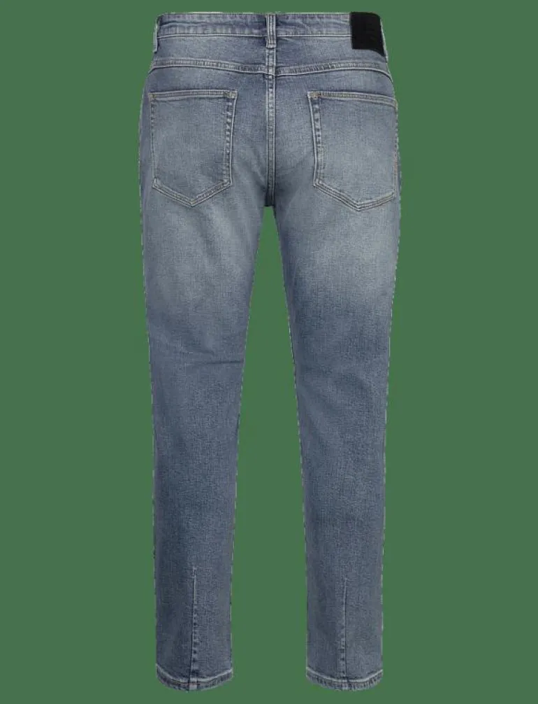 LOU STRAIGHT NOWHERE MID VINTAGE INDIGO - Regular jeans