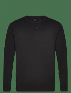 Lounge Henley Cotton Bamboo - Pyjamasöverdelar
