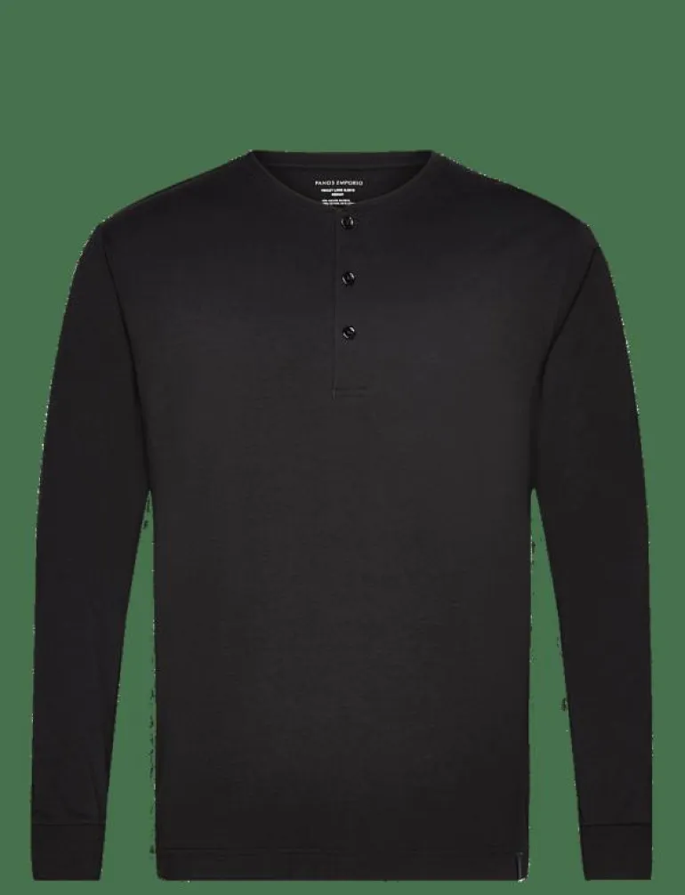Lounge Henley Cotton Bamboo - Pyjamasöverdelar