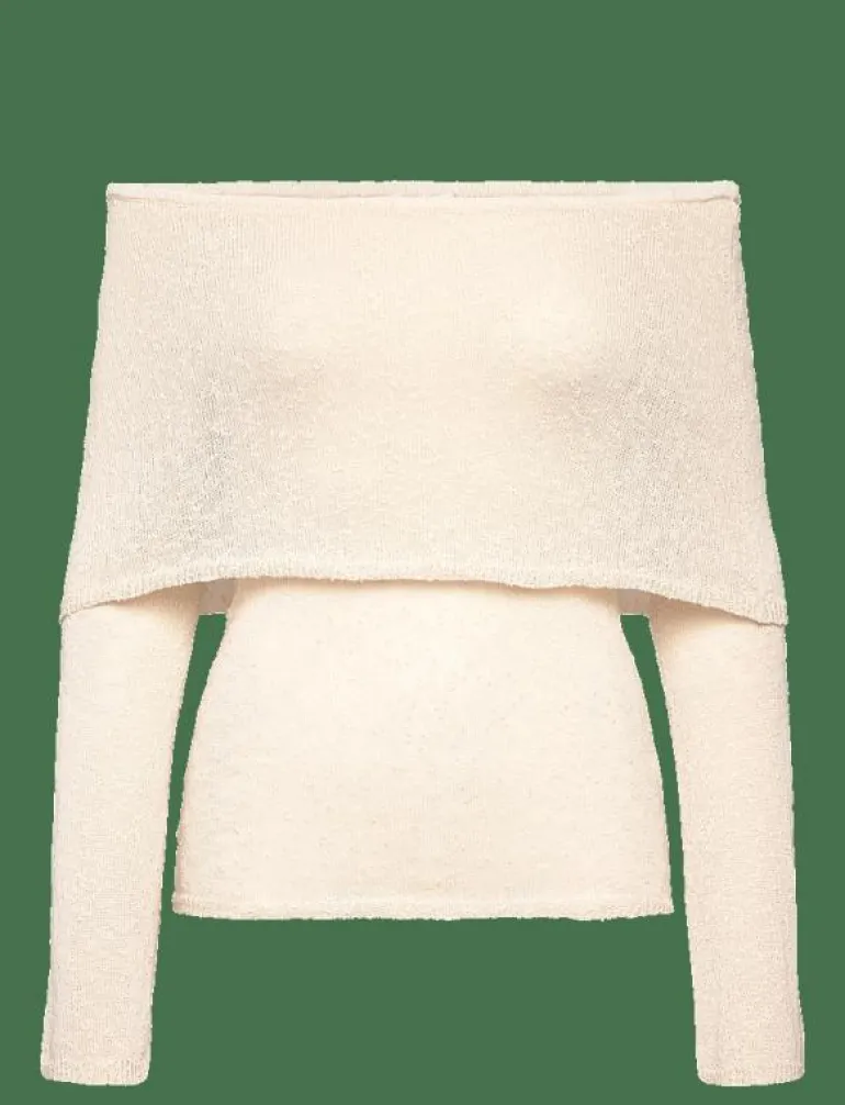 Lovina Bouclé Sweater - Stickat