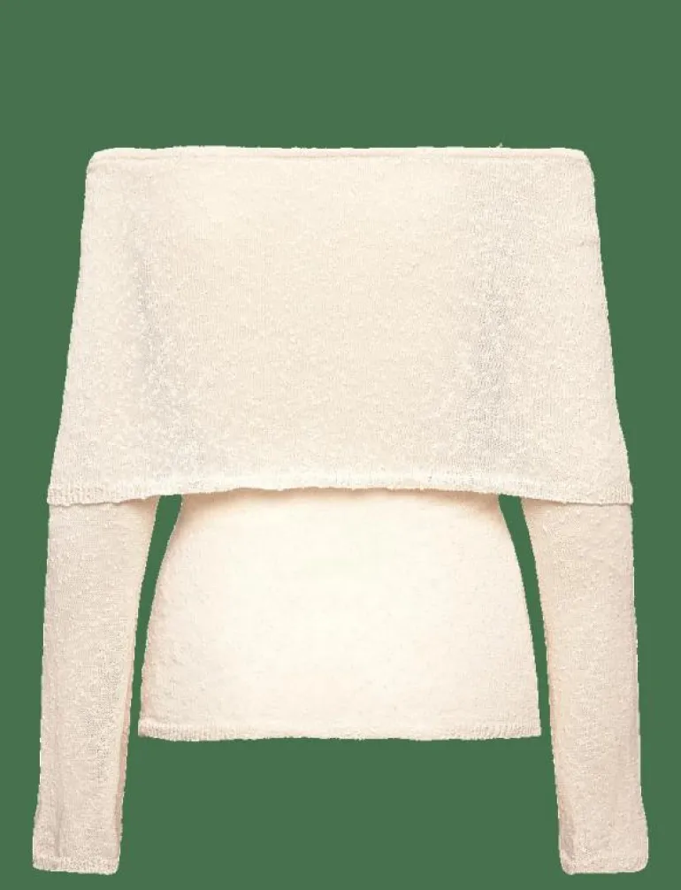 Lovina Bouclé Sweater - Stickat