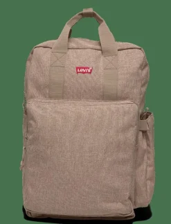 LPACK LARGE OATMEAL HEATHER - Ryggsäckar