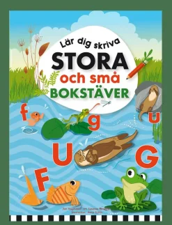 Lär dig skriva stora och små bokstäver - Målar- & pysselböcker