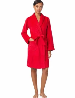 LRL L/s shawl collar short robe - Morgonrock