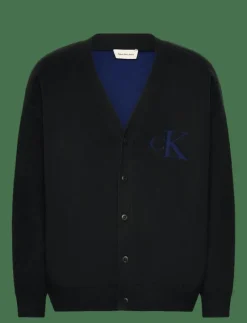 LS CTTN CASHMERE 3D LOGO CARDIGA - Koftor