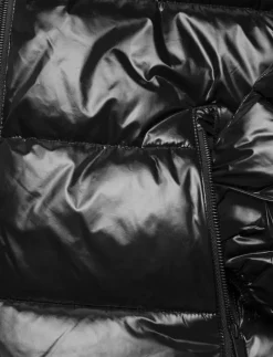 LS GLOSSY CHANNELED PUFFER JKT - Fodrade jackor