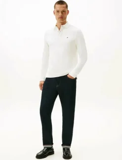 LS HERRINGBONE REG POLO - Långärmade pikéer